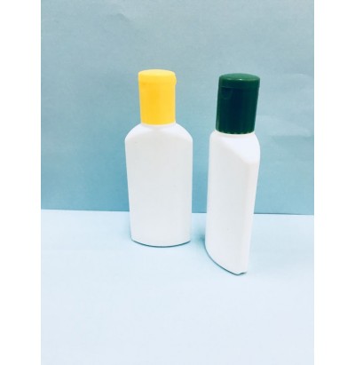 HDPE 50ml Flat Lotion & Oil Bottle